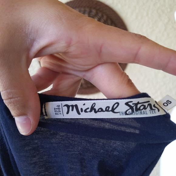 Micheal stars silk front the tunic top - Picture 2 of 5